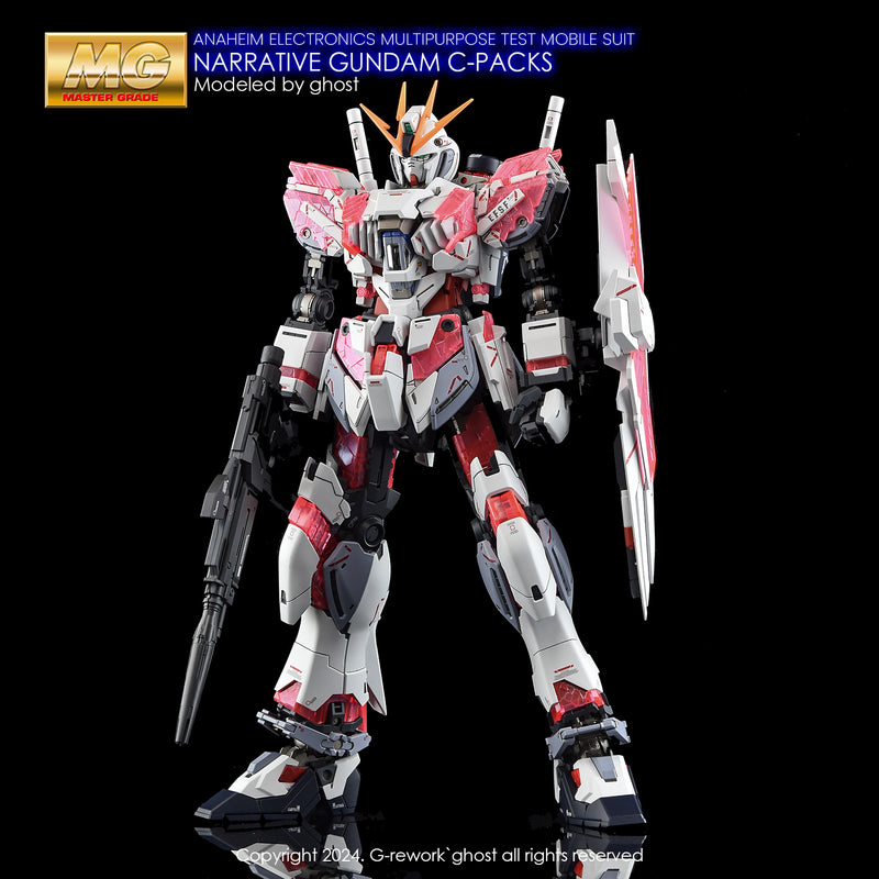 G-Rework Decal - MG RX-9/C Narrative Gundam C-Pack Ver.Ka Use