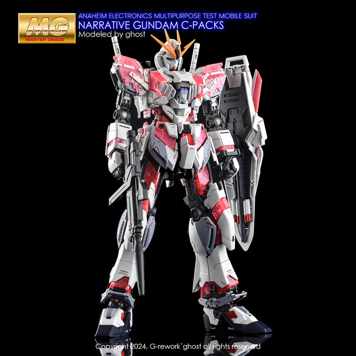 G-Rework Decal - MG RX-9/C Narrative Gundam C-Pack Use