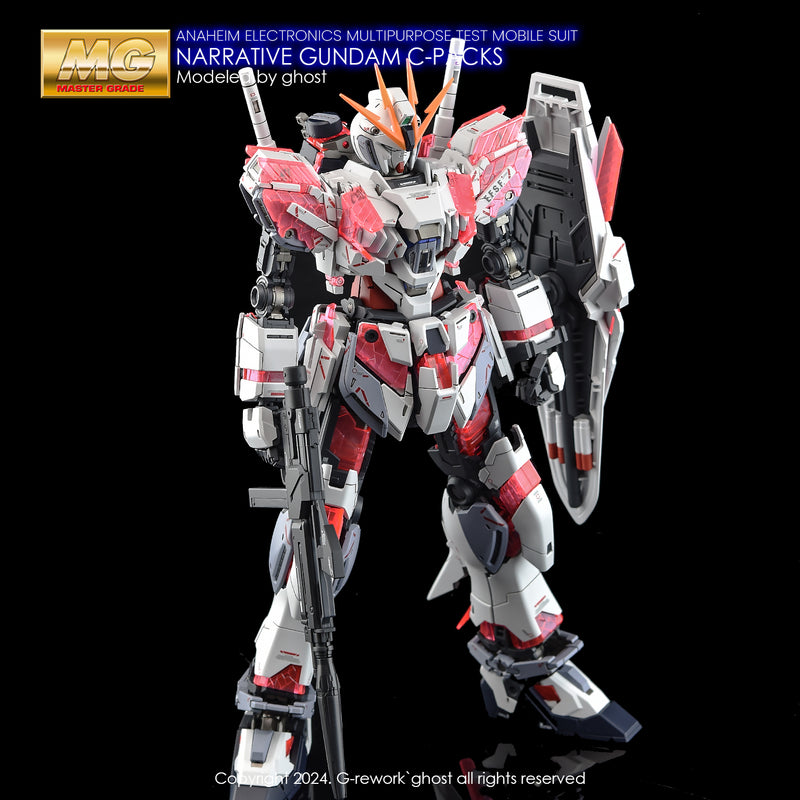 G-Rework Decal - MG RX-9/C Narrative Gundam C-Pack Ver.Ka Use