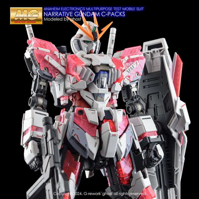 G-Rework Decal - MG RX-9/C Narrative Gundam C-Pack Use