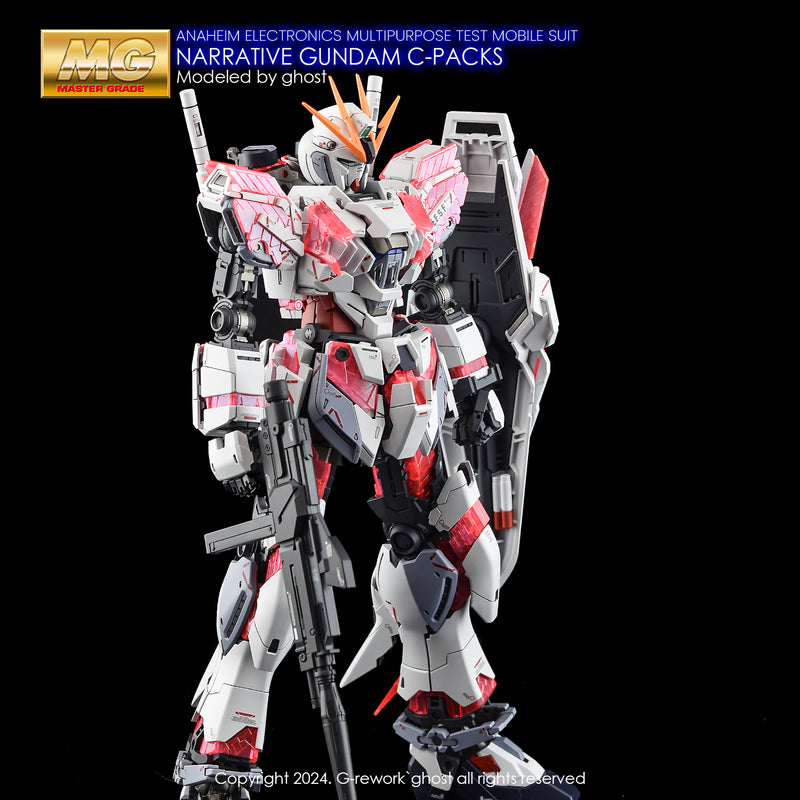 G-Rework Decal - MG RX-9/C Narrative Gundam C-Pack Ver.Ka Use