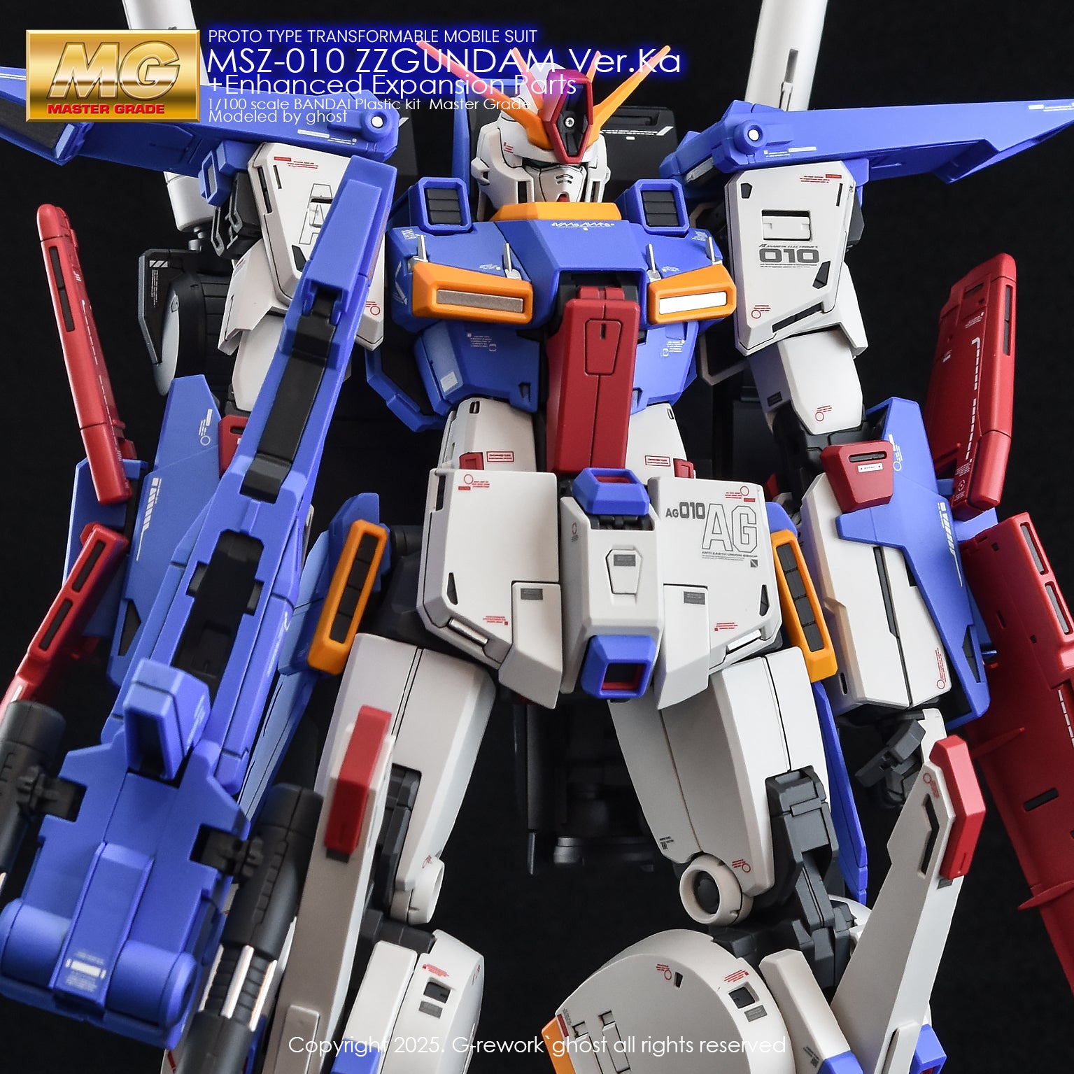 G-Rework Decal - MG MSZ-006 Zeta Ver.Ka Use - Argama Hobby
