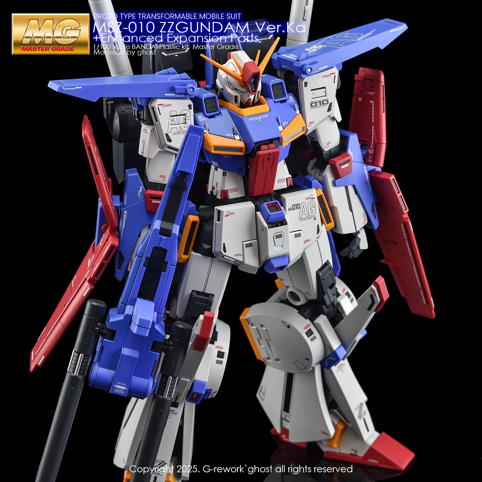 G-Rework Decal - MG MSZ-006 Zeta Ver.Ka Use - Argama Hobby