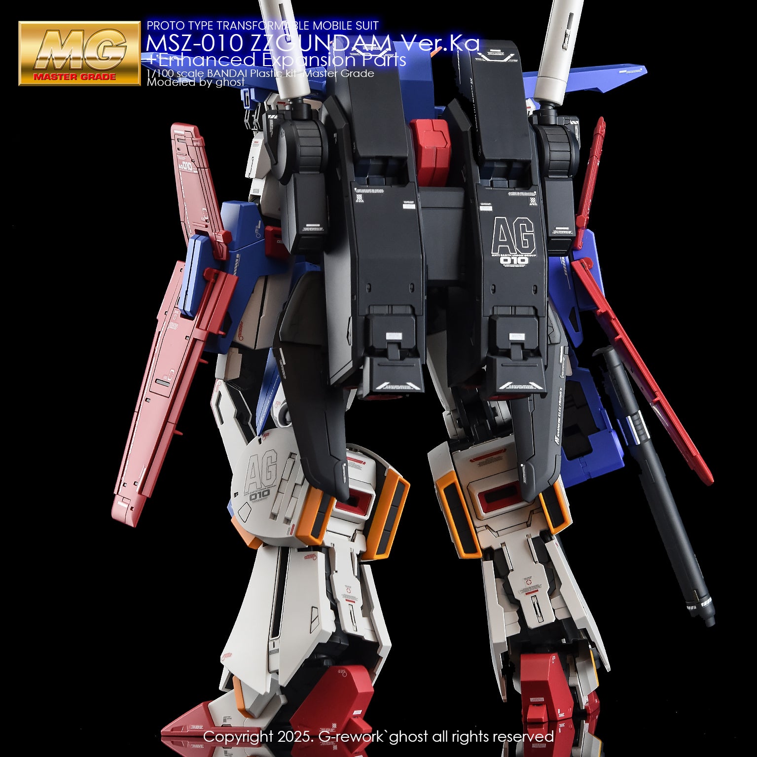 G-Rework Decal - MG MSZ-006 Zeta Ver.Ka Use - Argama Hobby
