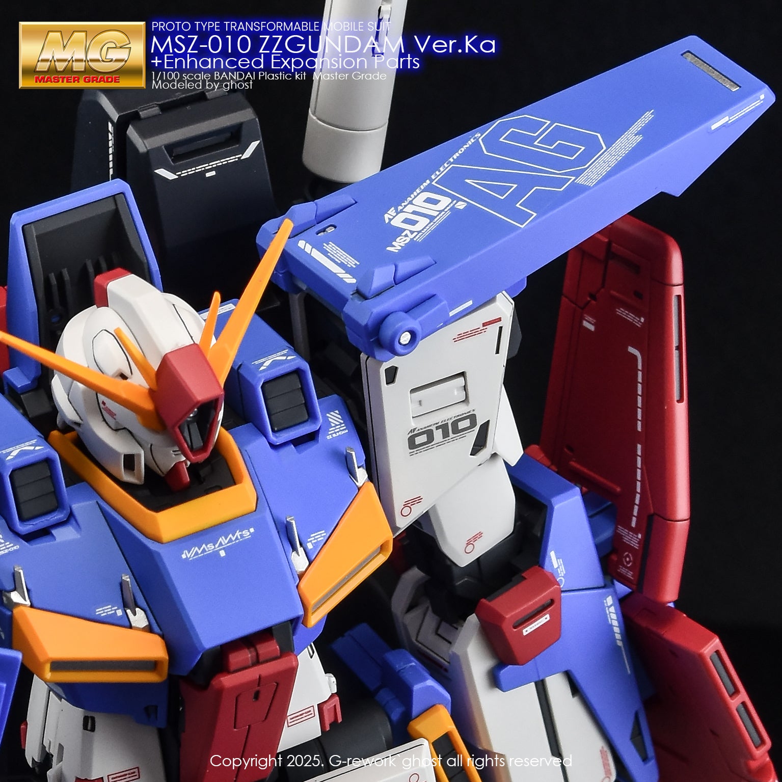 G-Rework Decal - MG MSZ-006 Zeta Ver.Ka Use - Argama Hobby