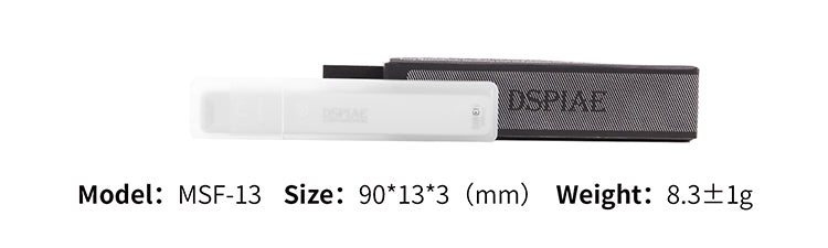 Dspiae Siren-glass Mirror Polishing File (MSF-13, SF-15, SF-16, SF-17, SF-20)