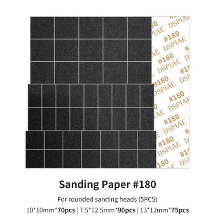 Dspiae Sanding Paper for Reciprocating Sander (MSP-ES01 to 12, MSP-ESS, SP-ES01 to 12)