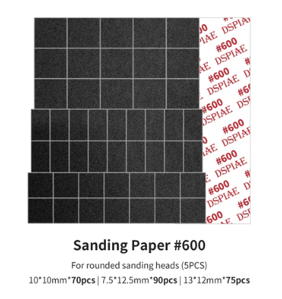 Dspiae Sanding Paper for Reciprocating Sander (MSP-ES01 to 12, MSP-ESS, SP-ES01 to 12)