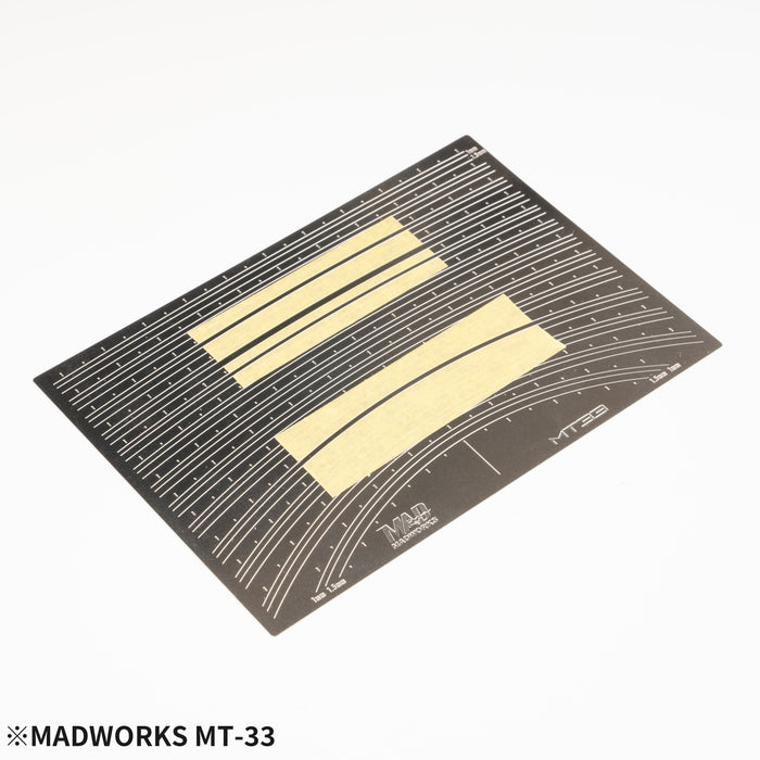 Madworks MT33 Masking Tape Templates - Arc 1