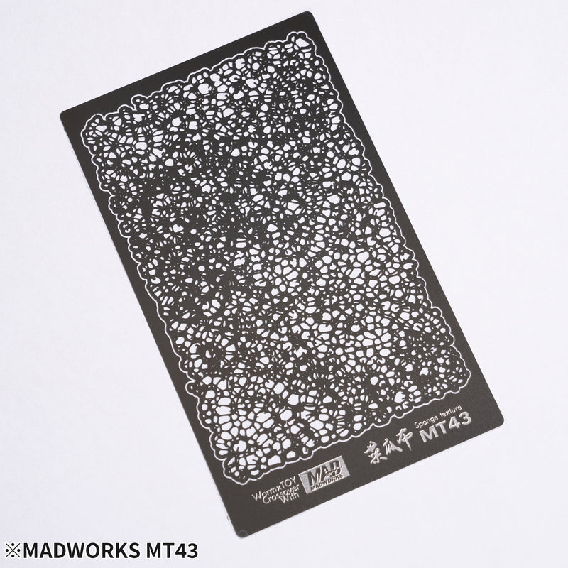 Madworks MT43 Loofah Texture Stencil