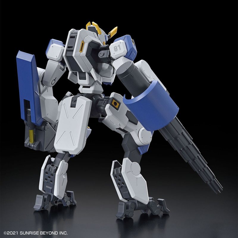 High Grade (HG) Kyoukai Senki Frost Flower 1/72 MAILeS BYAKUCHI (Drill & Claw Arm)