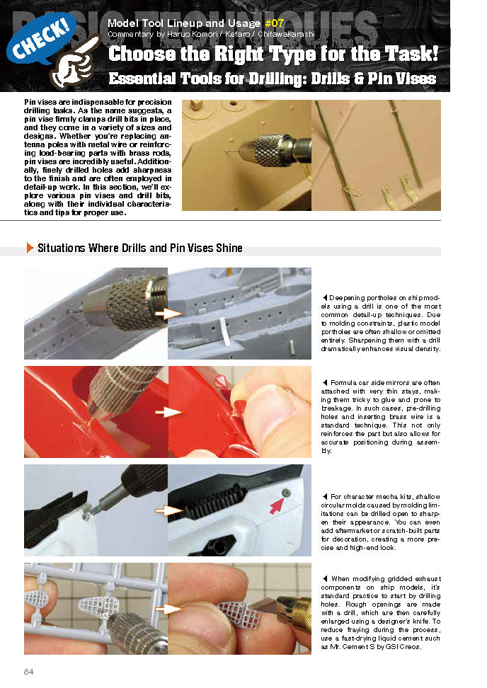Model Art - Mastering Tools for Plastic Models (English Ver.)
