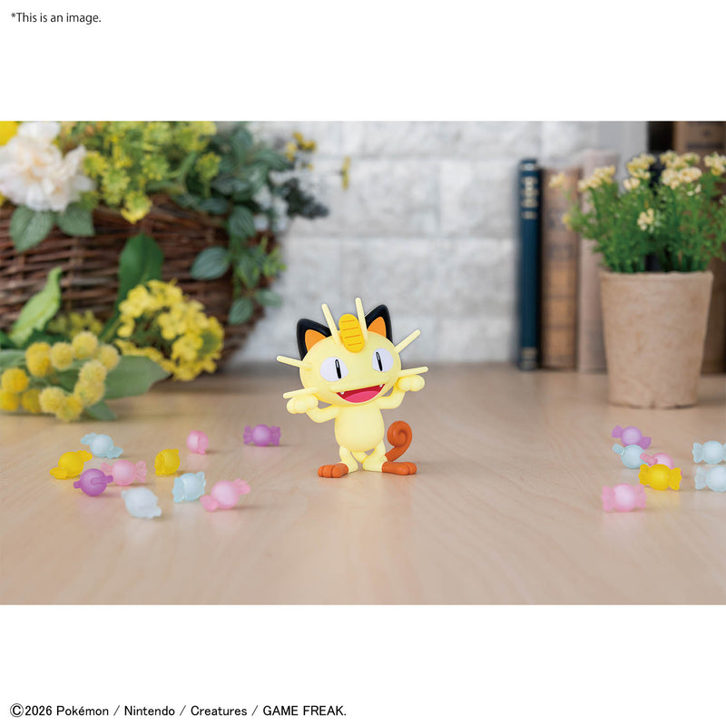 Pokemon Plastic Model Collection Quick!! No.28 Meowth
