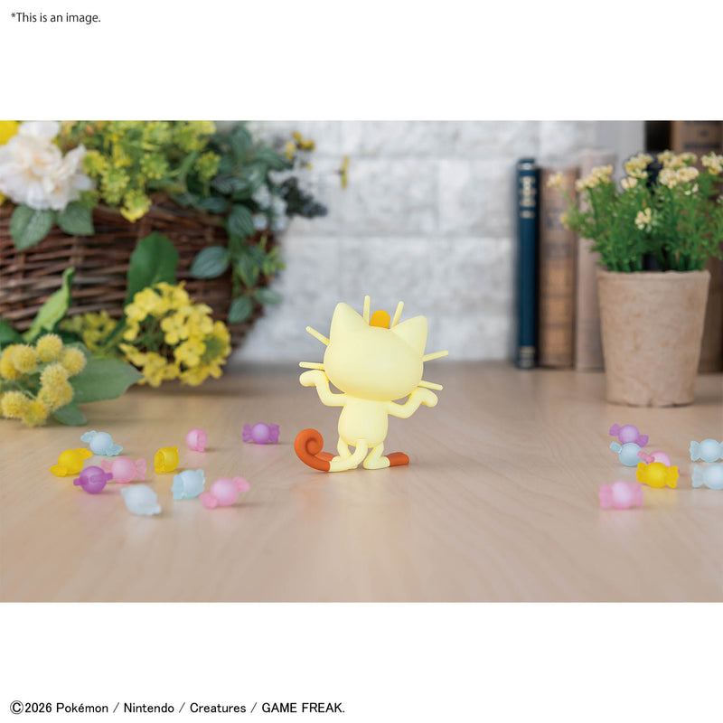 Pokemon Plastic Model Collection Quick!! No.28 Meowth
