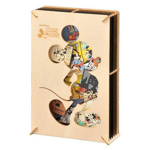 Paper Theater Wood Style - Disney - Mickey Mouse (PT-WL10)