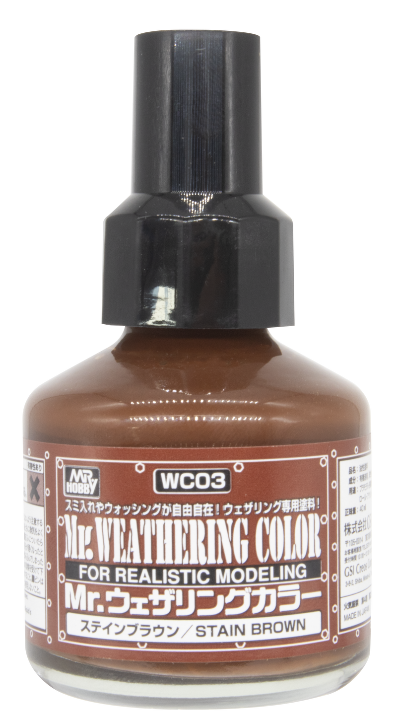 Mr.Weathering Color WC03 - Stain Brown