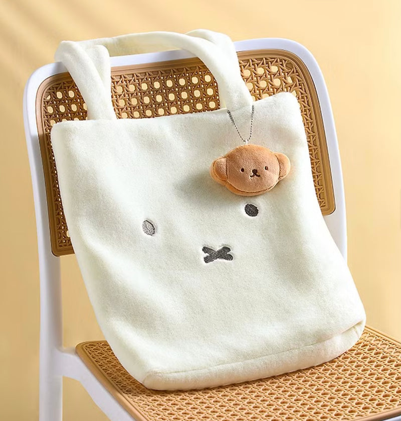 VIPO x Miffy Plush Bag (Large, White)