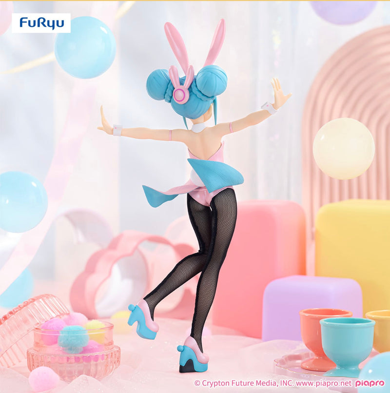 FuRyu BiCute Bunnies Figure - Hatsune Miku - Wink Pearl Pink Color ver.