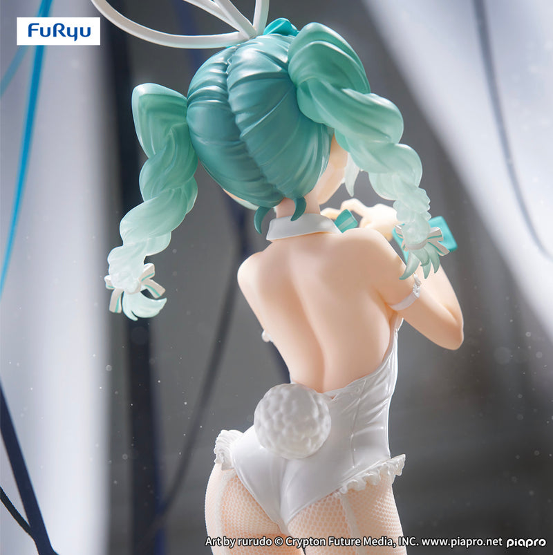 FuRyu BiCute Bunnies Figure - Hatsune Miku - rurudo White Color ver.