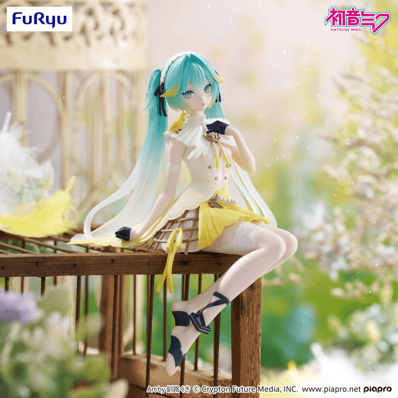 FuRyu Noodle Stopper Figure - Hatsune Miku - Hatsune Miku (Canary Bird)