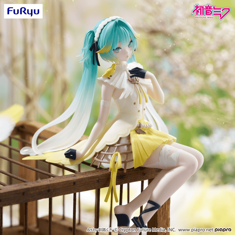 FuRyu Noodle Stopper Figure - Hatsune Miku - Hatsune Miku (Canary Bird)