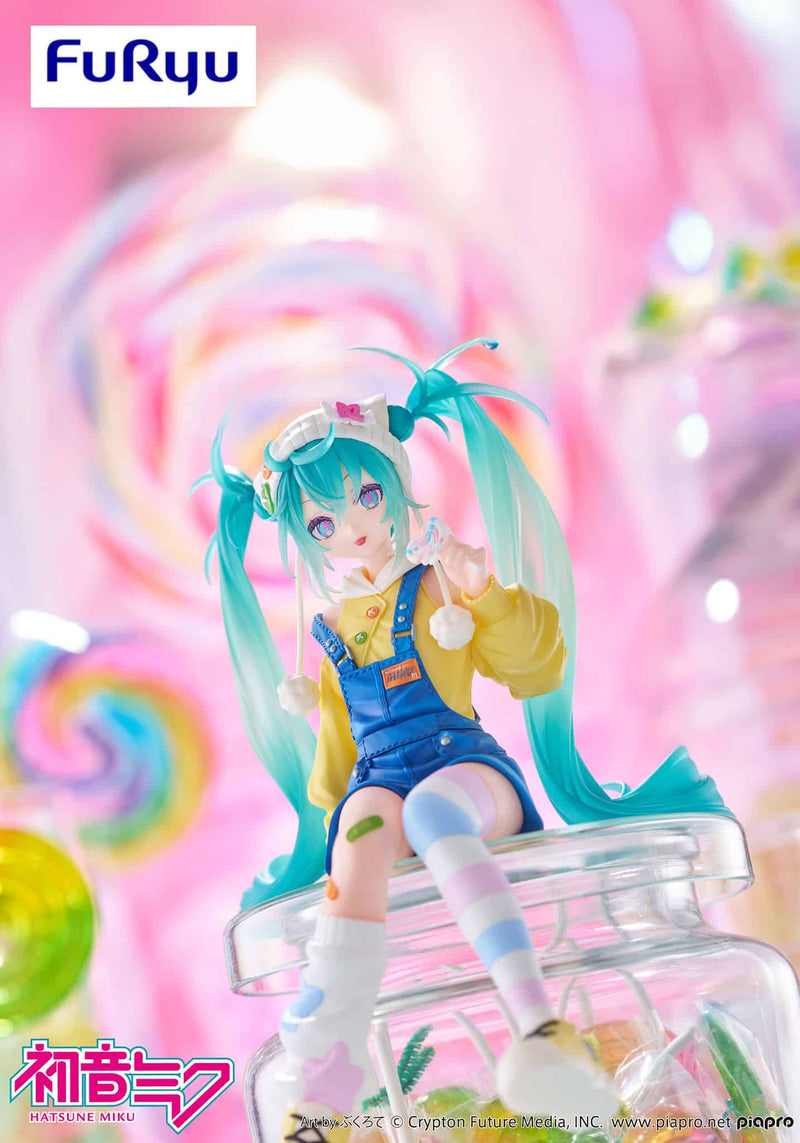 FuRyu Noodle Stopper Figure - Hatsune Miku - Lollipop