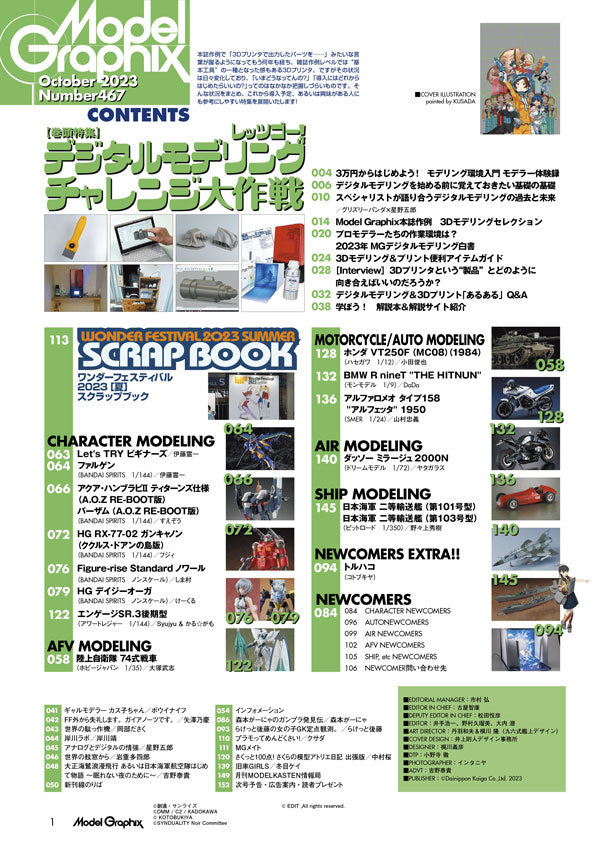 Monthly Magazine Model Graphix 2023.10