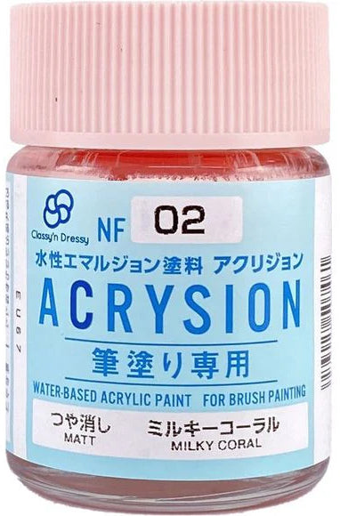 Mr. Hobby ACRYSION for Brush Painting - Classy'n Dressy (NF01-NF09)