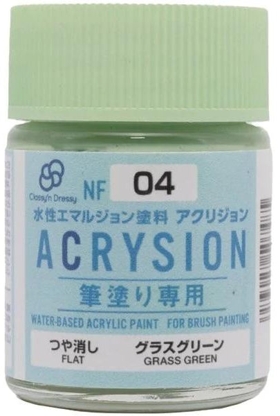 Mr. Hobby ACRYSION for Brush Painting - Classy'n Dressy (NF01-NF09)