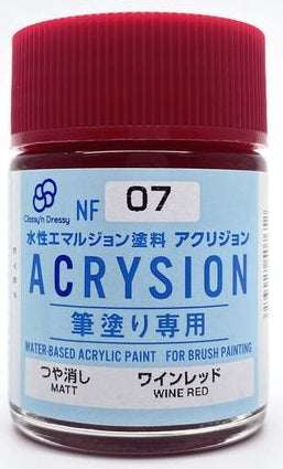 Mr. Hobby ACRYSION for Brush Painting - Classy'n Dressy (NF01-NF09)