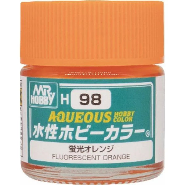 Mr.Hobby Aqueous Hobby Color H98 - Flourescent Orange