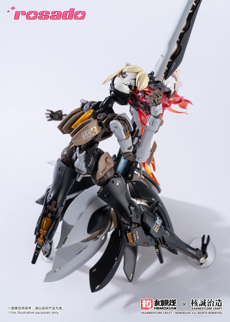 1/10 Rosado Starflower Lily MK3 Model Kit (NONZERO STUDIO (Hemoxian) Hemoxian X Earnestcore Craft)