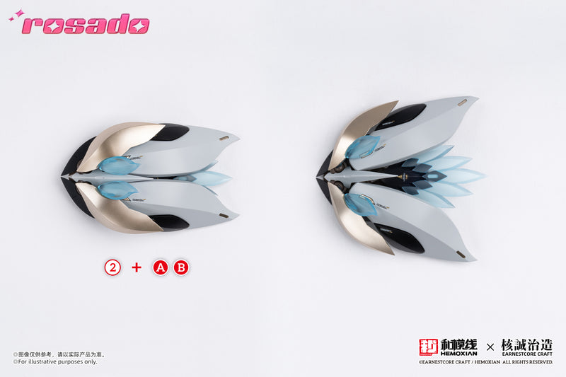 1/10 Rosado Starflower Lily MK3 Model Kit (NONZERO STUDIO (Hemoxian) Hemoxian X Earnestcore Craft)