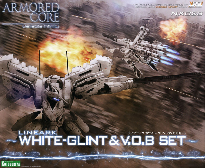 Armored Core Variable Infinity 1/72 Lineark White-Glint & V.O.B Set (NX023)