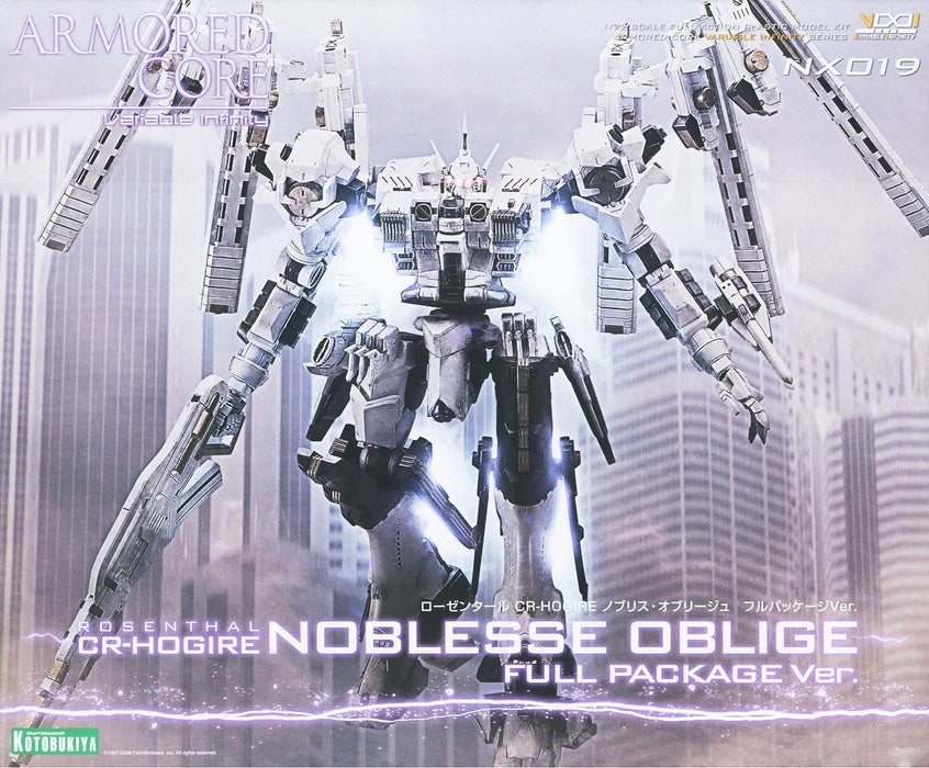 Armored Core Variable Infinity 1/72 Rosenthal CR-HOGIRE NOBLESSE OBLIGE Full Package Ver. (NX019)