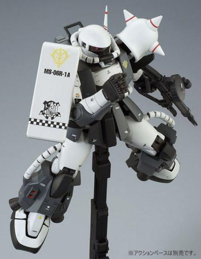 Premium Bandai Master Grade (MG) 1/100 MS-06R-1A Zaku II Eric Manthfield's Custom