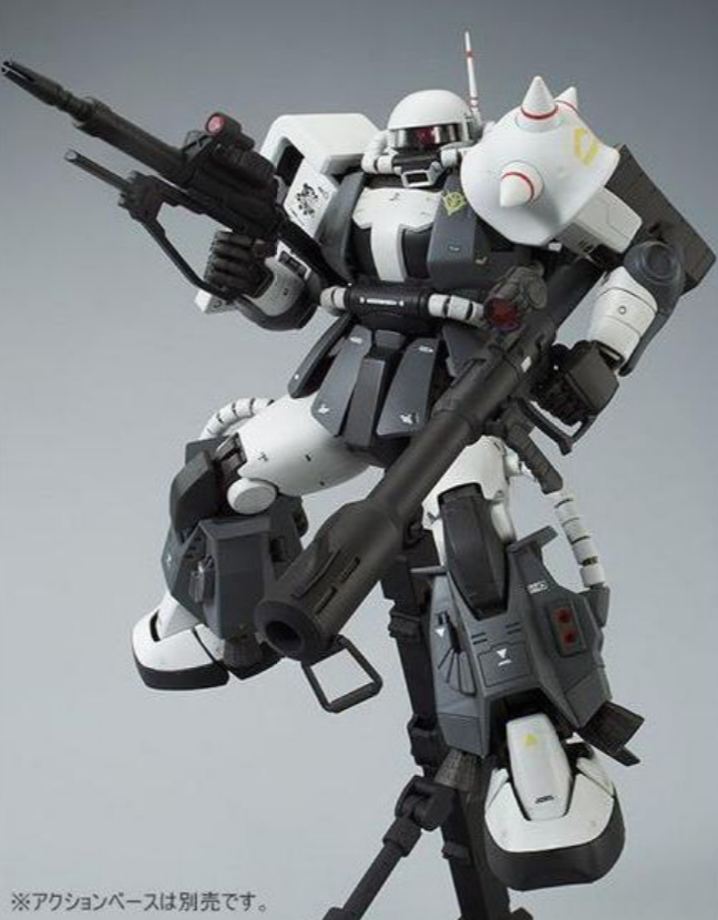 Premium Bandai Master Grade (MG) 1/100 MS-06R-1A Zaku II Eric Manthfield's Custom