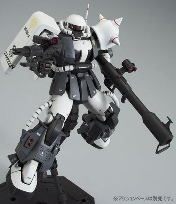 Premium Bandai Master Grade (MG) 1/100 MS-06R-1A Zaku II Eric Manthfield's Custom