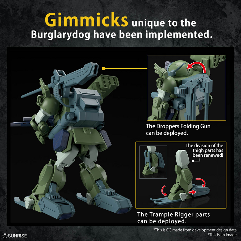 High Grade (HG) VOTOMS ATM-09-DD BURGLARYDOG