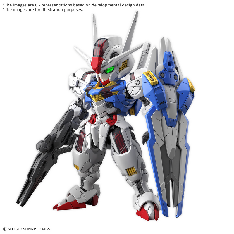 Master Grade SD (MGSD) XVX-016 Gundam Aerial