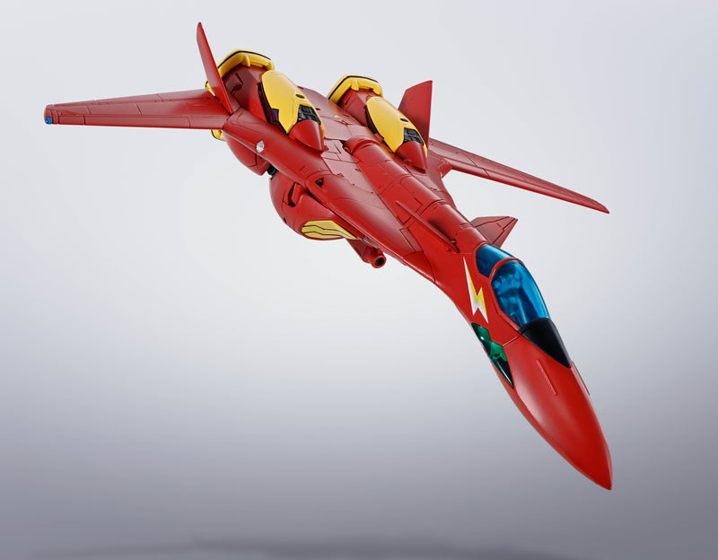HI-METAL R VF-19 CUSTOM FIRE VALKYRIE "MACROSS 7", (BANDAI TAMASHII NATIONS)