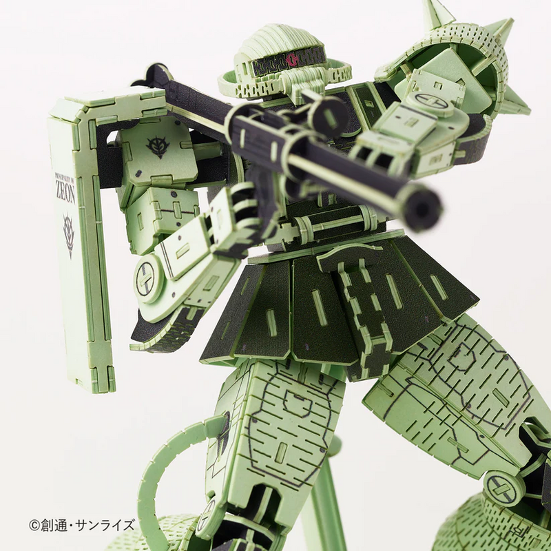 Azone Si-gu-mi Paper Art PRO - Mobile Suit Gundam - MS-06F Zaku II