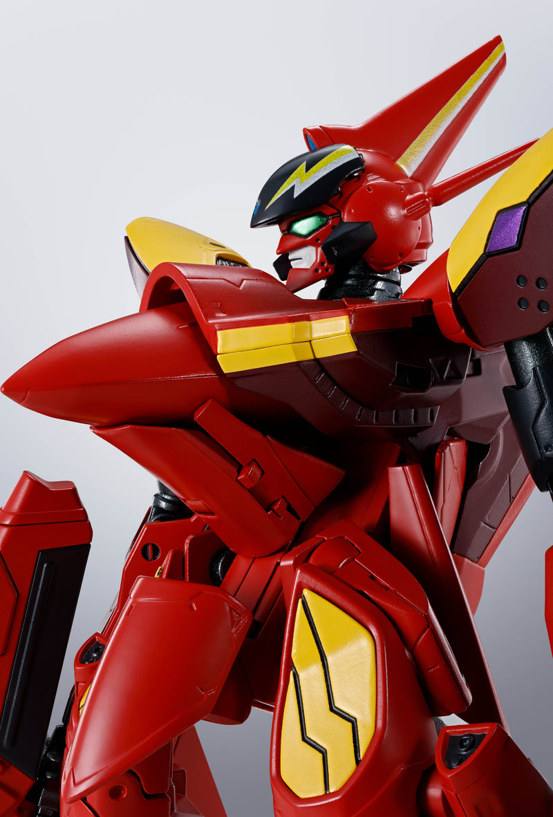 HI-METAL R VF-19 CUSTOM FIRE VALKYRIE "MACROSS 7", (BANDAI TAMASHII NATIONS)