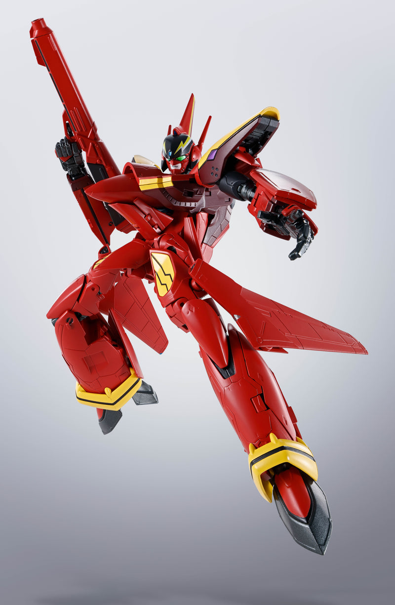 HI-METAL R VF-19 CUSTOM FIRE VALKYRIE "MACROSS 7", (BANDAI TAMASHII NATIONS)