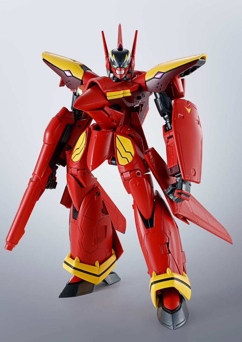 HI-METAL R VF-19 CUSTOM FIRE VALKYRIE "MACROSS 7", (BANDAI TAMASHII NATIONS)