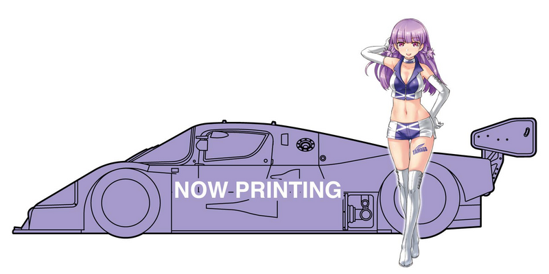 1/24 Egg Girls Sauber Mercedes C9 Claire Frost w/Figure