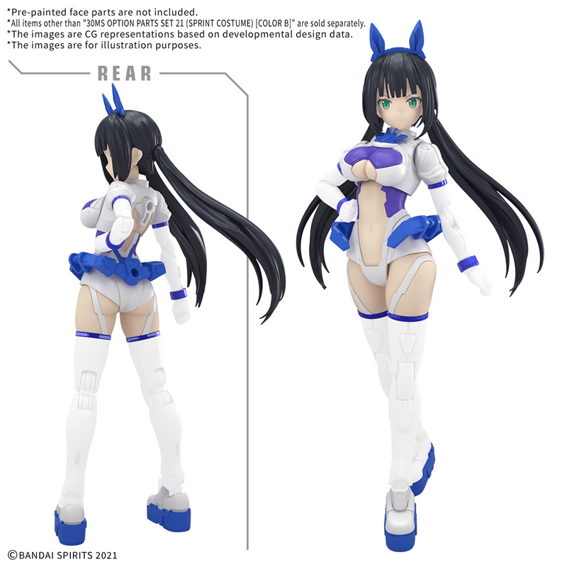 [Pre-order, ETA 2025 Q4 / 2026 Q1] 30 Minutes Sisters (30MS) Option Parts Set 21 (Sprint Costume) [Color B]