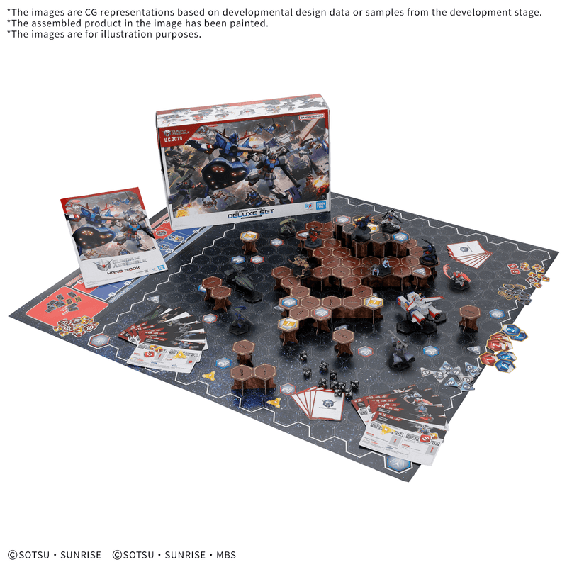 [Pre-order, ETA 2027 Q1] Gundam Assemble Deluxe Set 01 [DX01]