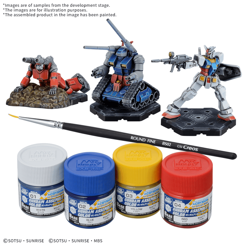 [Pre-order, ETA 2027 Q1] Gundam Assemble Paint Pack 01 [PA01]