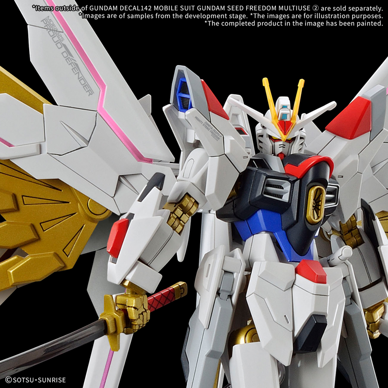 Gundam Decal 142 - Mobile Suit Gundam Seed Freedom Multiuse 2